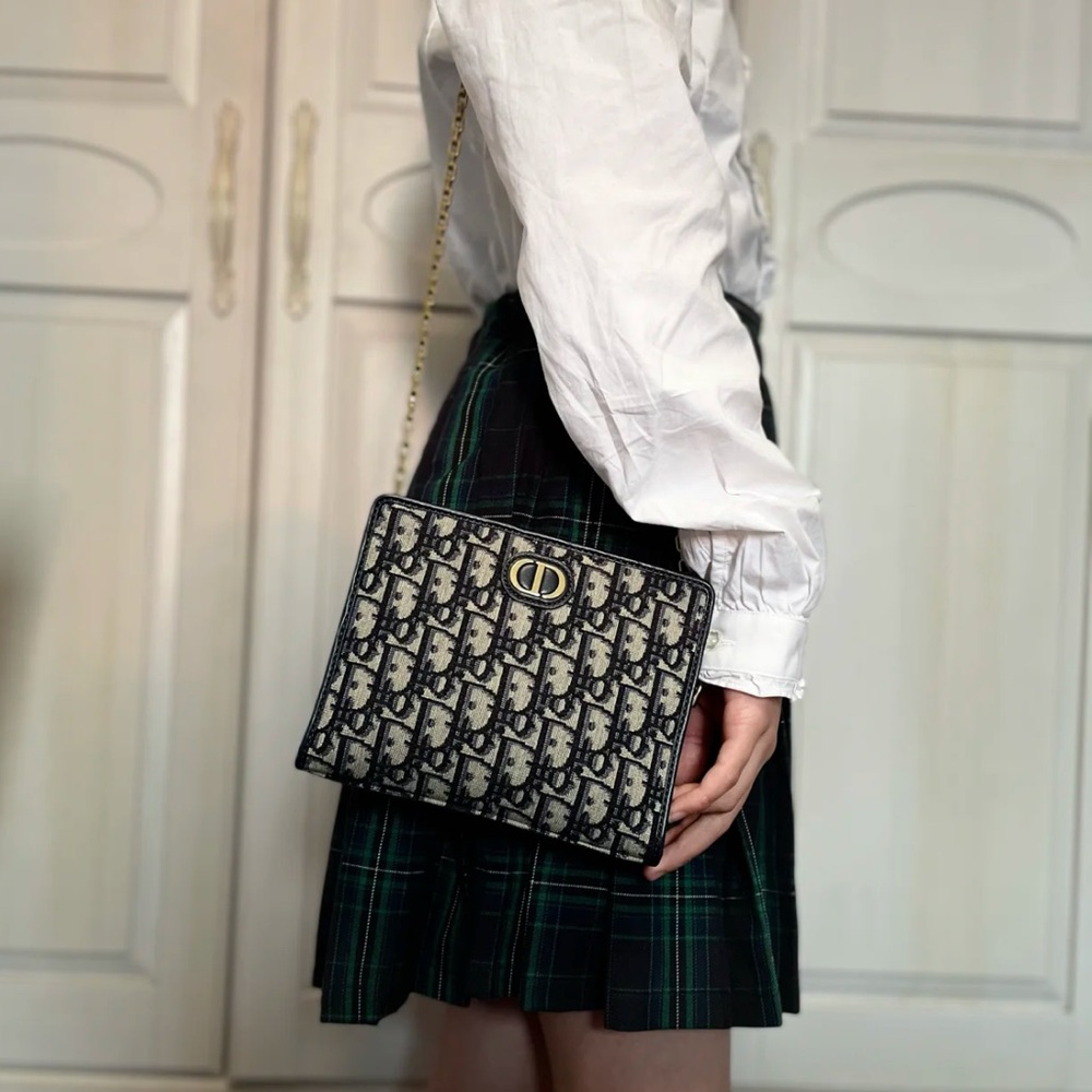 Christian Dior Montaigne 19Clutch bag - Picture 7 of 12